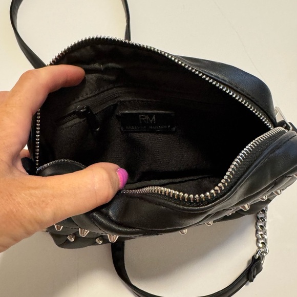 REBECCA MINKOFF Diamond Quilt Studded shoulder purse - Picture 4 of 10